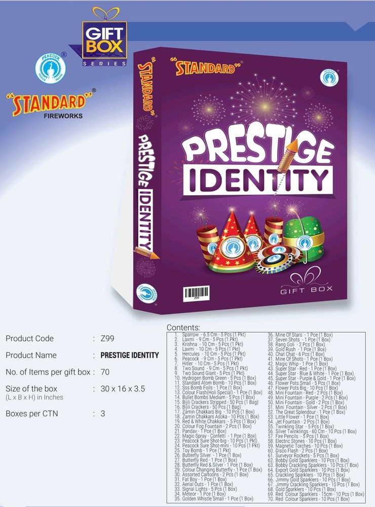 Standard Family Pack (70 ITEMS)